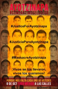 #JusticeForAyotzinapa #JusticiaParaAyotzinapa #MassacreAyotzinapa